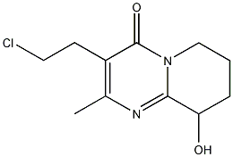 PI-38104 3-(2-Chloroethyl)-6,7,8,9-tetrahydro-9-hydroxy-2-methyl-4H-pyrido[1,2-a]pyrimidine-4-one (130049-82-0)