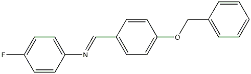 PI-38112 4'-(Benzyloxy)benzylidene-4-fluoroaniline (70627-52-0)