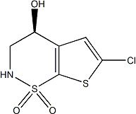 PI-38125 (S)-6-Chloro-4-hydroxy-3,4-dihydro-2H-thieno-[3,2-e][1,2]thiazine 1,1-dioxide (160982-16-1)