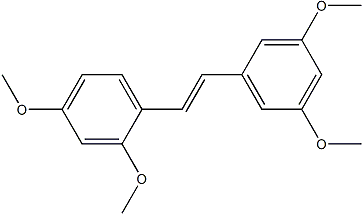 PI-38185 (E)-1-(3,5-Dimethoxystyryl)-2,4-dimethoxybenzene (24144-92-1 )