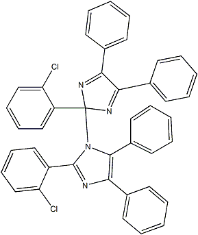 PI-38674 2,2'-Bis(2-dichlorophenyl)-4,4'5,5'-tetraphenyl-1,2'-biimidazole (7189-82-4)