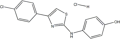 PI-38688 4-[[4-(4-chlorophenyl)-1,3-thiazol-2-yl]amino]phenol hydrochloride (1177741-83-1)