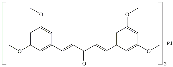 PI-38779 Bis(3,5,3′,5′-dimethoxydibenzylideneacetone)palladium(0) (811862-77-8)