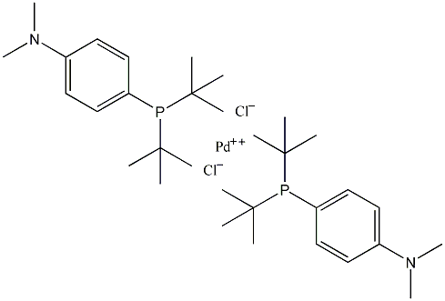 PI-38782 Bis(di-tert-butyl(4-dimethylaminophenyl)phosphine)dichloropalladium(II) (887919-35-9)