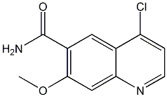 PI-38843 4-Chloro-7-methoxy-6-quinolinecarboxamide (417721-36-9)