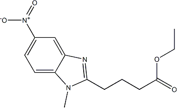 PI-38940 1-Methyl-5-nitro-1H-benzimidazole-2-butanoic acid ethyl ester (3543-72-4)