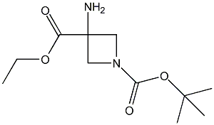 PI-39347 1-tert-Butyl 3-ethyl 3-aminoazetidine-1,3-dicarboxylate (1011479-72-3)
