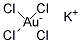 PI-39381 Potassium tetrachloroaurate(III) (13682-61-6)
