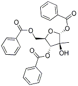 PI-39759 (2R,3R,4R,5R)-5-((Benzoyloxy)methyl)-3-hydroxy-3-methyltetrahydrofuran-2,4-diyl dibenzoate (16434-48-3)