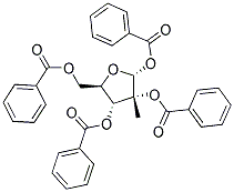 PI-39762 2-C-Methyl-alpha-D-riboFuranose tetrabenzoate (15397-16-7)