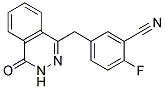 PI-39789 2-Fluoro-5-((4-oxo-3,4-dihydrophthalazin-1-yl)methyl)benzonitrile (1021298-68-9)