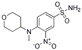 PI-39914 3-Nitro-4-(((tetrahydro-2H-pyran-4-yl)methyl)amino)benzenesulfonamide (1228779-96-1)