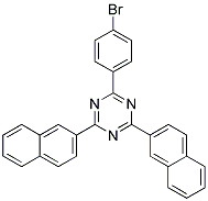 PI-39927 2-(4-Bromophenyl)-4,6-di(naphthalen-2-yl)-1,3,5-triazine (1616841-66-7)