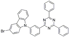 PI-39932 3-Bromo-9-[3-(4,6-diphenyl-1,3,5-triazin-2-yl)phenyl]-9H-Carbazole (1266389-19-8)