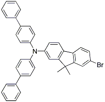 PI-39972 N,N-di([1,1'-biphenyl]-4-yl)-7-bromo-9,9-dimethyl-9H-fluoren-2-amine (1028647-98-4)