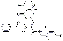 PI-40162 (4R,12aS)-7-(Benzyloxy)-N-(2,4-difluorobenzyl)-4-methyl-6,8-dioxo-3,4,6,8,12,12a-hexahydro-2H-pyrido[1',2':4,5]pyrazino[2,1-b][1,3]oxazine-9-carboxamide (1206102-11-5)