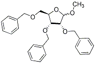 PI-40637 Methyl 2,3,5-tris-O-benzyl-D-ribofuranoside (64363-77-5)