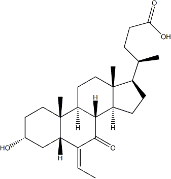 PI-40648 (E)-3α-hydroxy-6-ethylidene-7-keto-5β-cholan-24-oic acid (1516887-33-4)