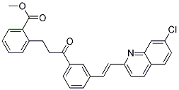 PI-40801 2-[3-[3-[(1E)-2-(7-Chloro-2-quinolinyl)ethenyl]phenyl]-3-oxopropyl]benzoic Acid Methyl Ester (149968-11-6)