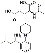 PI-41007 (S)-3-Methyl-1-(2-piperidinophenyl)butylamine N-acetylglutamate salt (219921-94-5)