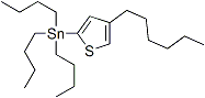 PI-41080 tributyl(4-hexylthiophen-2-yl)stannane (444579-42-4)