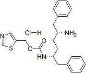 PI-41103 N-[(1R,4R)-4-Amino-5-phenyl-1-(phenylmethyl)pentyl]carbamic acid 5-thiazolylmethyl ester hydrochloride (1247119-33-0)