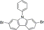 PI-41244 2,7-Dibromo-9-phenyl-9H-carbazole (444796-09-2)