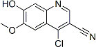 PI-41328 4-Chloro-7-hydroxy-6-Methoxy-quinoline-3-carbonitrile (263149-10-6)