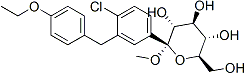 PI-41329 Methyl 1-C-[4-chloro-3-[(4-ethoxyphenyl)Methyl]phenyl]-alpha-D-glucopyranoside (714269-57-5)