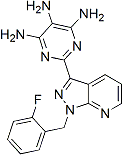 PI-41331 2-[1-(2-Fluorobenzyl)-1H-pyrazolo[3,4-b]pyridin-3-yl]pyrimidine-4,5,6-triamine (428854-24-4)