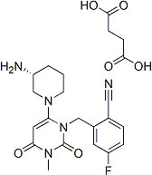 PI-41332 Trelagliptin succinate (1029877-94-8)