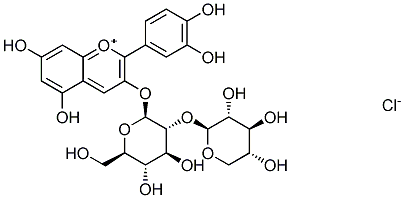 PI-41483 Cyanidin-3-O-sambubioside chloride  (33012-73-6)