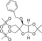 PI-41799 3-O-Benzyl4-C-(methanesulfonyloxymethyl)-5-O-methanesulfonyl-1,2-O-isopropylidene-a-D-ribofuranose (293751-01-6)