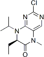 PI-41946 (R)-2-chloro-7-ethyl-8-isopropyl-5-methyl-7,8-dihydropteridin-6(5H)-one (877676-50-1)