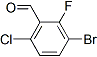 PI-41975 3-Bromo-6-chloro-2-fluorobenzaldehyde  (886615-30-1)