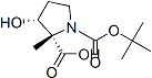 PI-41991 (2S,3R)-1-tert-Butyl-2-methyl-3-hydroxypyrrolidine-1,2-dicarboxylate (130966-46-0)