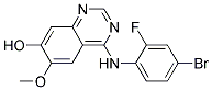 PI-42115 4-(4-Bromo-2-fluoroanilino)-7-hydroxy-6-methoxyquinazoline (196603-96-0)