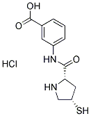 PI-42217 3-((2S,4S)-4-Mercaptopyrrolidine-2-carboxamido)benzoic acid hydrochloride (219909-83-8)