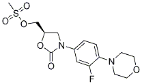 PI-42271 (R)-(3-(3-Fluoro-4-morpholinophenyl)-2-oxooxazolidin-5-yl)methyl methanesulfonate (174649-09-3)