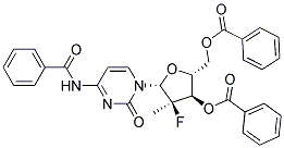 PI-42277 (2R,3R,4R,5R)-5-(4-Benzamido-2-oxopyrimidin-1(2H)-yl)-2-((benzoyloxy)methyl)-4-fluoro-4-methyltetrahydrofuran-3-yl benzoate (817204-32-3)