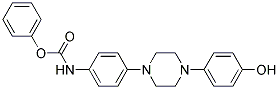 PI-42290 Phenyl (4-(4-(4-hydroxyphenyl)piperazin-1-yl)phenyl)carbamate (184177-81-9)