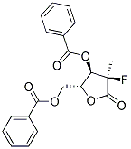 PI-42304 ((2R,3R,4R)-3-(Benzoyloxy)-4-fluoro-4-methyl-5-oxotetrahydrofuran-2-yl)methyl benzoate (874638-80-9)