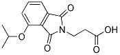 PI-42339 3-(4-Isopropoxy-1,3-dioxoisoindolin-2-yl)propanoic acid (1256450-57-3)