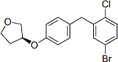 PI-42428 (3S)-3-[4-[(5-Bromo-2-chlorophenyl)methyl]phenoxy]tetrahydro-furan (915095-89-5)