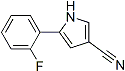 PI-42458 5-(2-Fluorophenyl)-1H-pyrrole-3-carbonitrile (1240948-77-9)