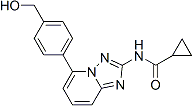 PI-42461 N-[5-[4-(Hydroxymethyl)phenyl][1,2,4]triazolo[1,5-a]pyridin-2-yl]cyclopropanecarboxamide (1142936-49-9)