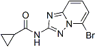 PI-42462 N-(5-bromo-[1,2,4]triazolo[1,5-a]pyridin-2-yl)cyclopropanecarboxamide (1142943-96-1)