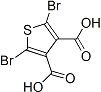 PI-42618 2,5-Dibromothiophene-3,4-dicarboxylic acid (190723-12-7)