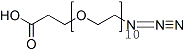PI-42777 Azido-PEG10-acid (1644163-57-4)