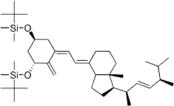 PI-42884 [[(1a,3b,5E,7E,22E)-9,10-Secoergosta-5,7,10(19),22-tetraene-1,3-diyl]bis(oxy)]bis[(1,1-dimethylethyl)dimethylsilane] (111594-58-2)
